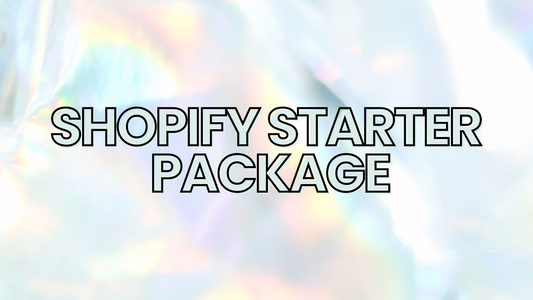 SHOPIFY STARTER PACKAGE
